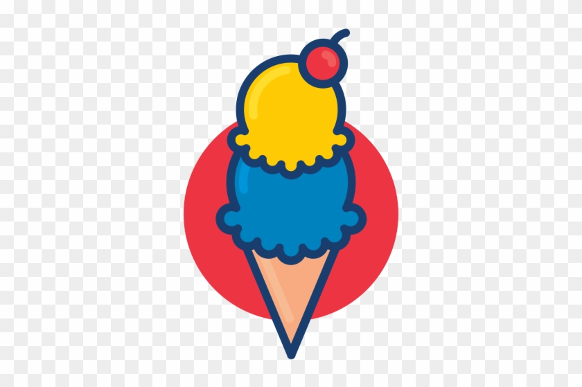 Super Ice Cream - Ice Cream Icon #1007885
