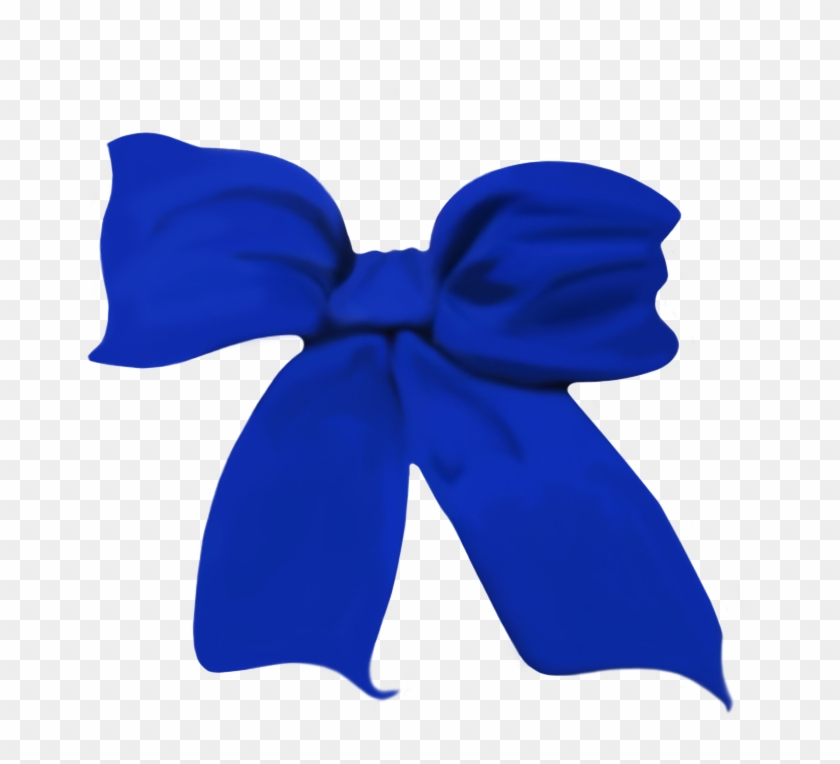 A Blue Bow By Wdwparksgal-stock - Satin #1007887