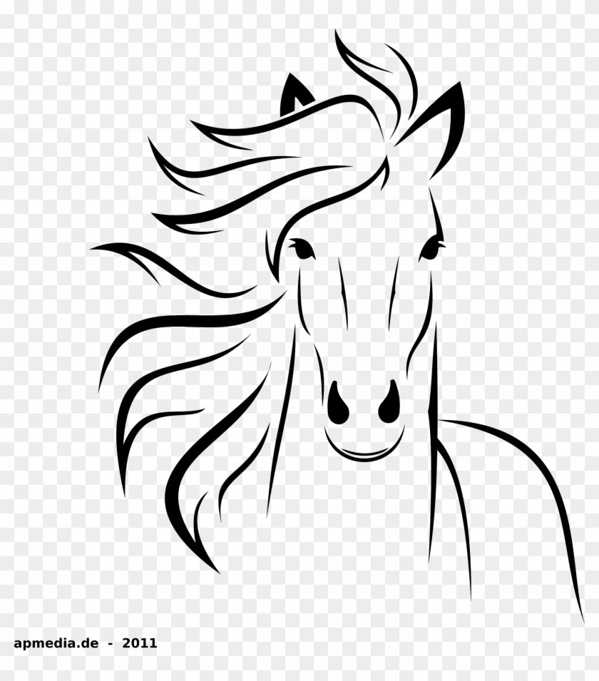 28 Collection Of Horse Drawing Png - Easy To Draw Horse #1007906