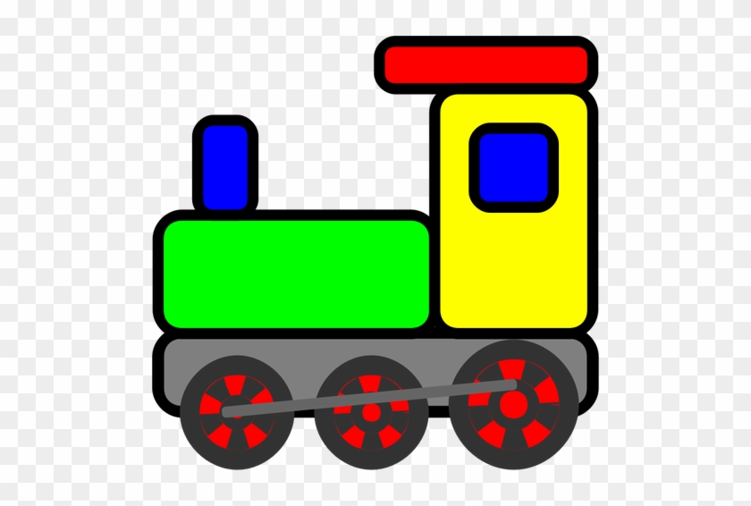 Public Domain Train Clipart - Clip Art Toy Train #1007956