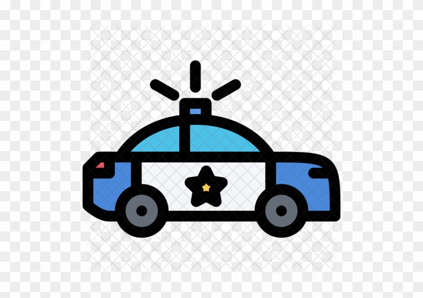 Police, Car, Law, Crime, Judge, Court Icon - Police #1007991