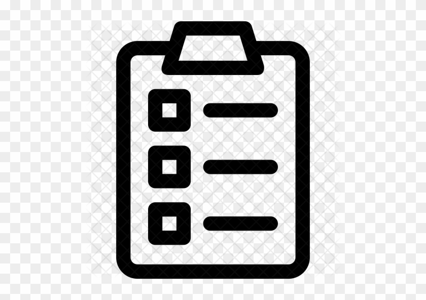 Checklist Icon - Icon #1007996