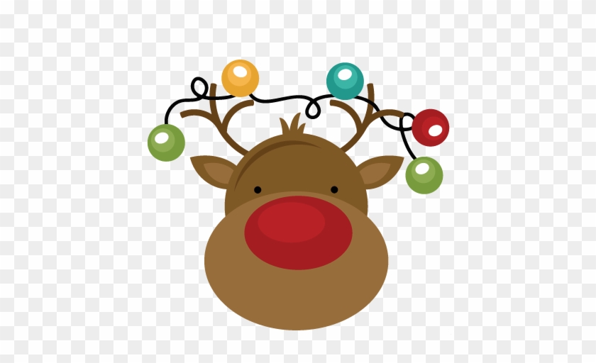 Cute Reindeer Clipart - Reindeer Clipart Png #1008023
