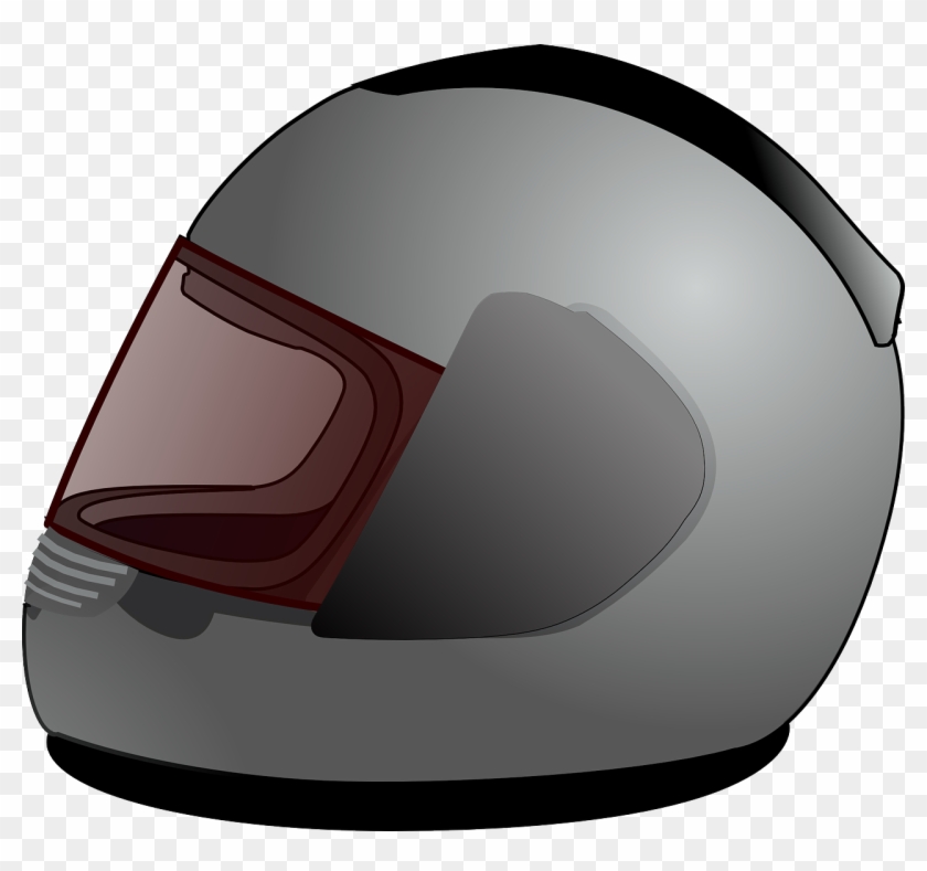 Motorcycle Helmet Vector Png Clipart - Helmet Clipart #1008049
