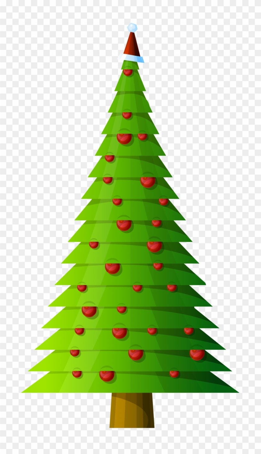Christmas ~ Christmas Tree Clip Art Free Printable - Tall Christmas Tree Clipart #1008161