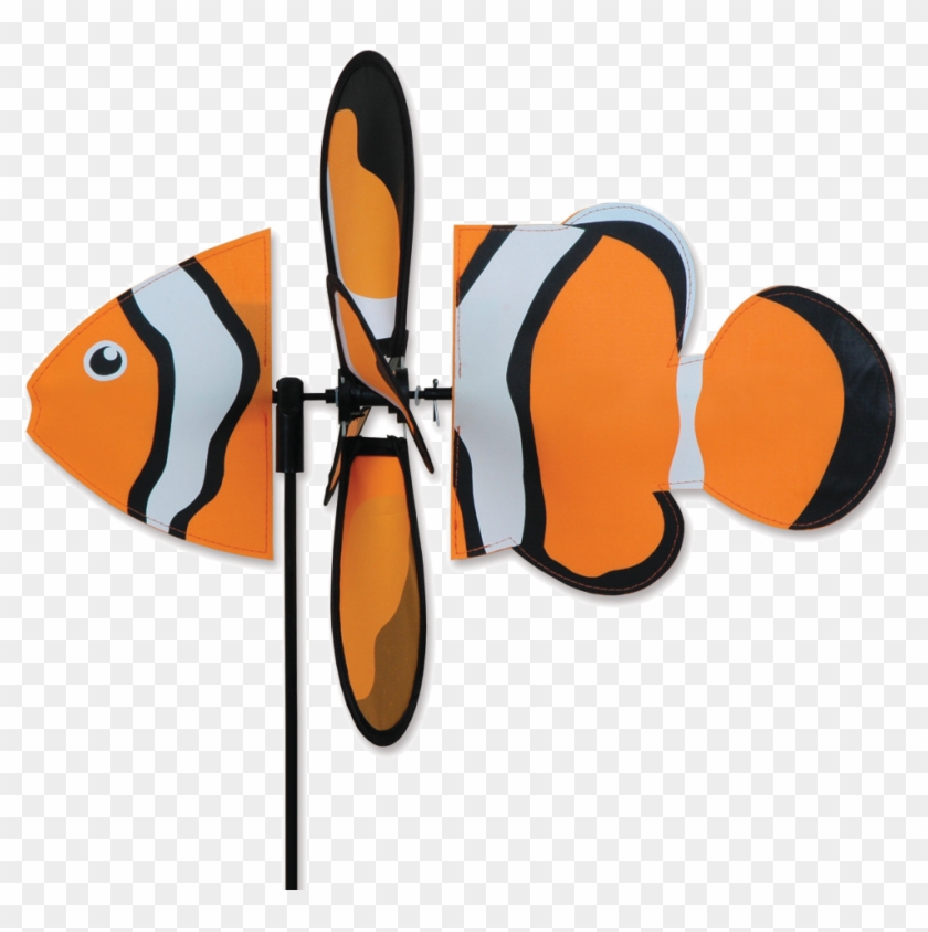 Petite Clownfish Spinner - Premier Kites & Designs Dog Wind Spinner Pug #1008354