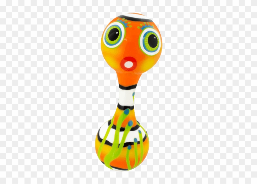 Hochet Maracas Clown Fish - Hochet Maracas Chica Chica Pylones #1008371