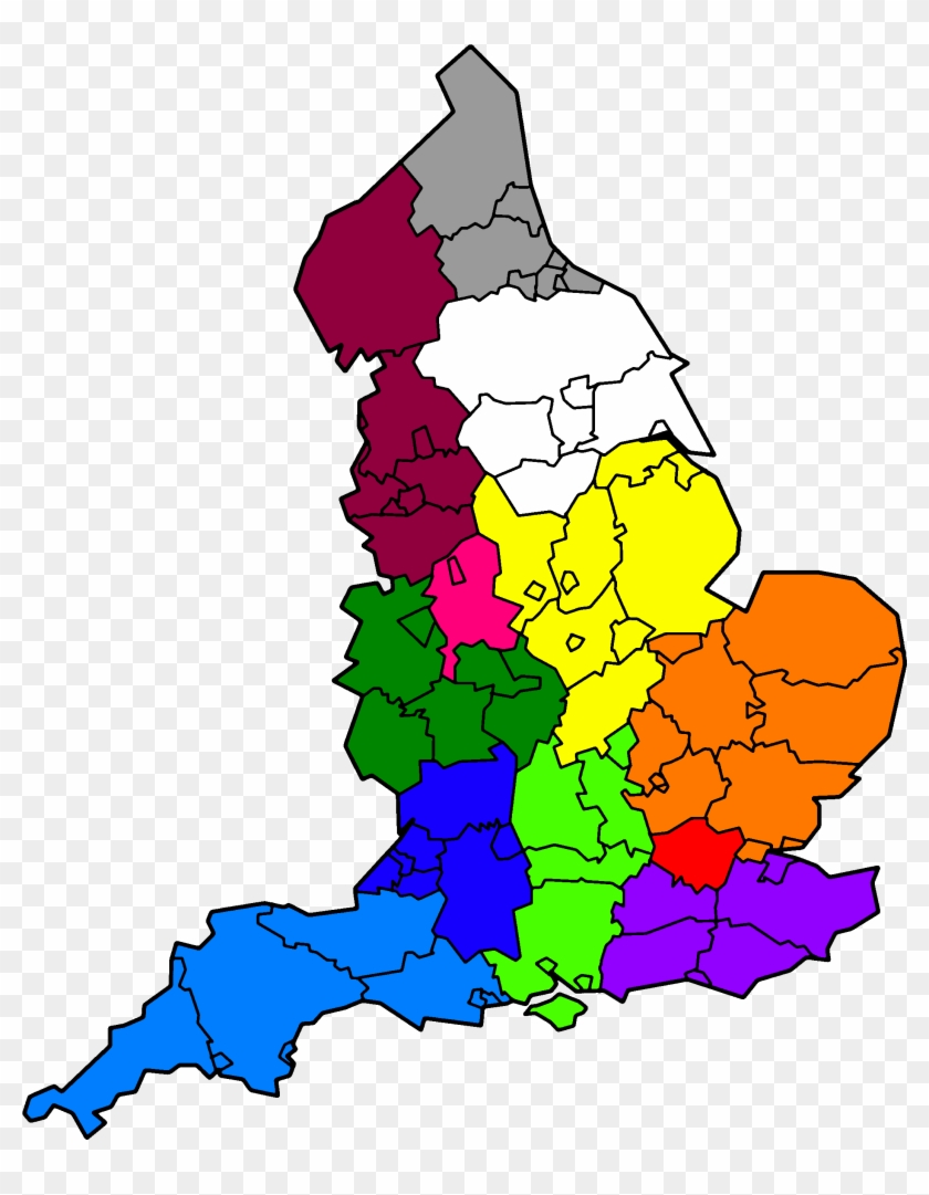 Ambulance Services In England Map - Uk Population Choropleth Map #1008379