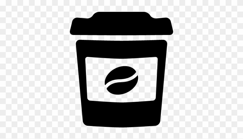 Paper Cup Of Coffee Vector - Emblem #1008386