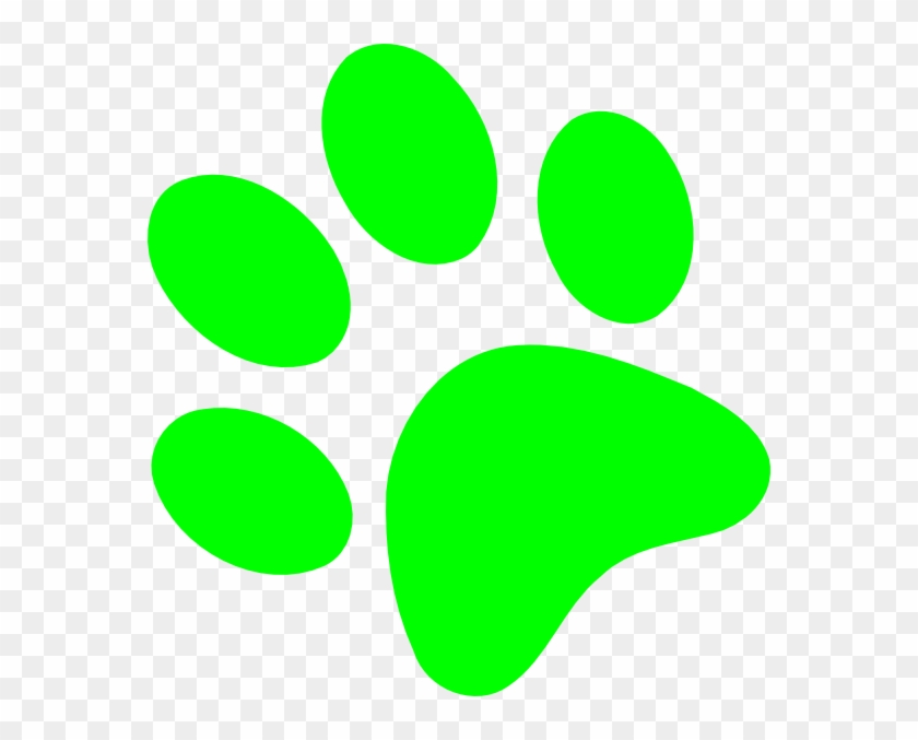 Dog Paw Logo Green #1008393