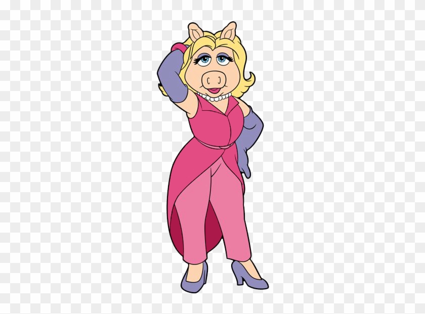 Miss Piggy Free Clipart - Miss Piggy Cartoon #1008411