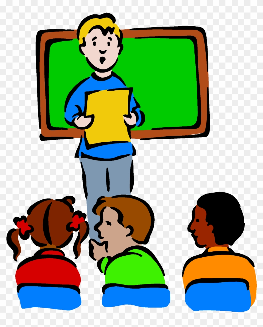 Student Presentation Clipart - Class Presentation Clipart #1008463