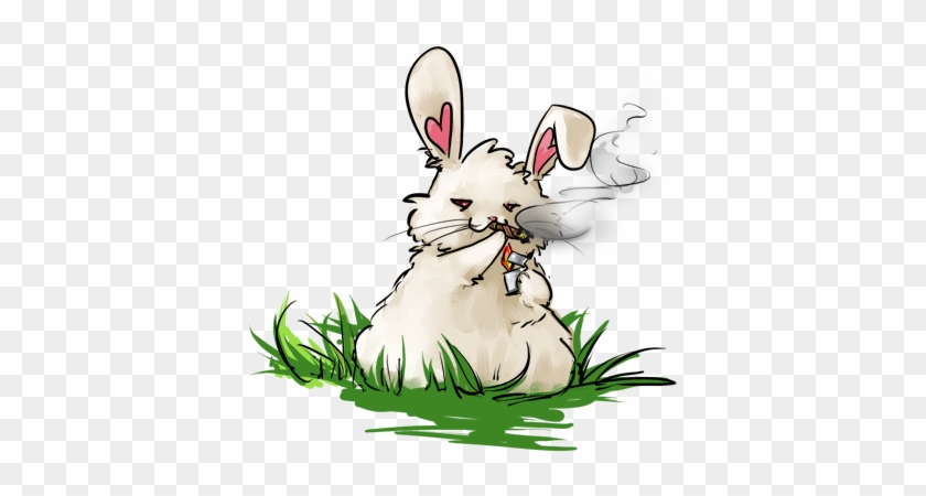 Easter Bunny Rabbit Flower Mammal Domestic Rabbit Rabits - Easter Weed #1008524