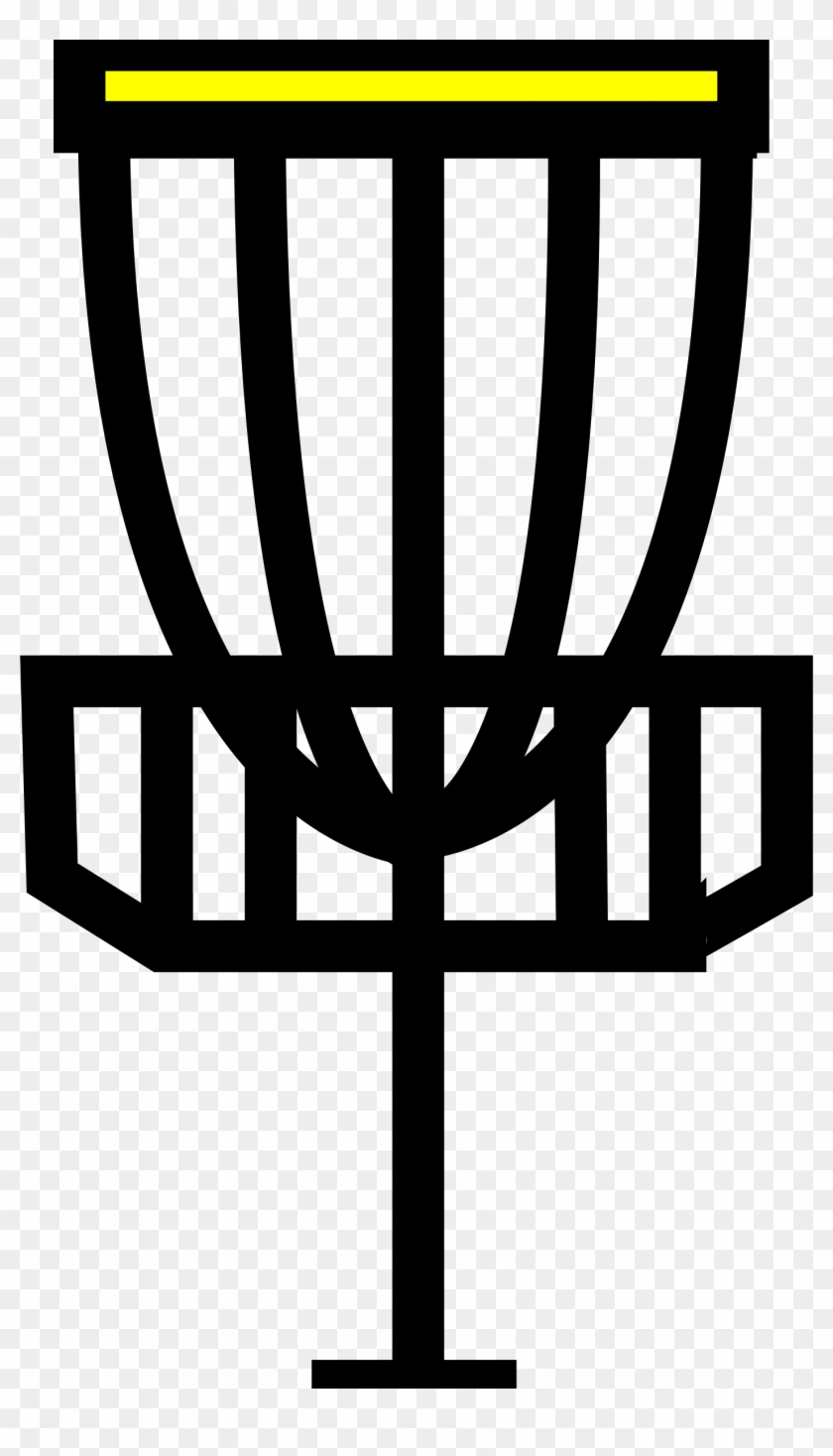 This Free Icons Png Design Of Disc Golf Goal - Disc Golf Clip Art #1008648