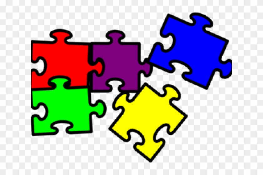 Puzzle Clipart Exceptional Child - Puzzle Pieces Clip Art #1008657