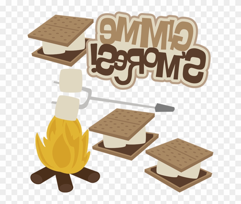 Smores Clip Art S Mores Svg - S'more #1008720