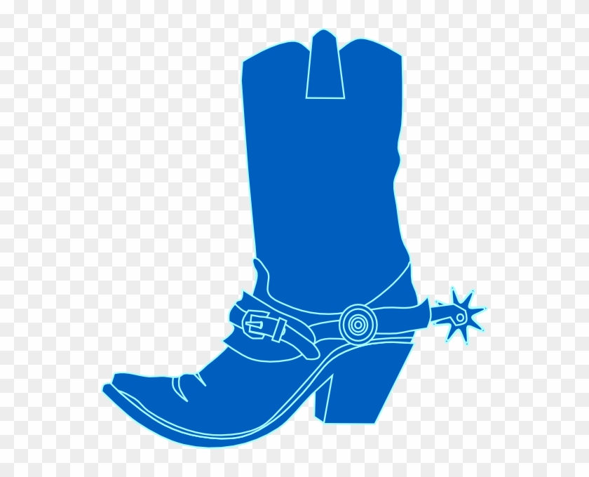 Blue Boot Clip Art #1008731