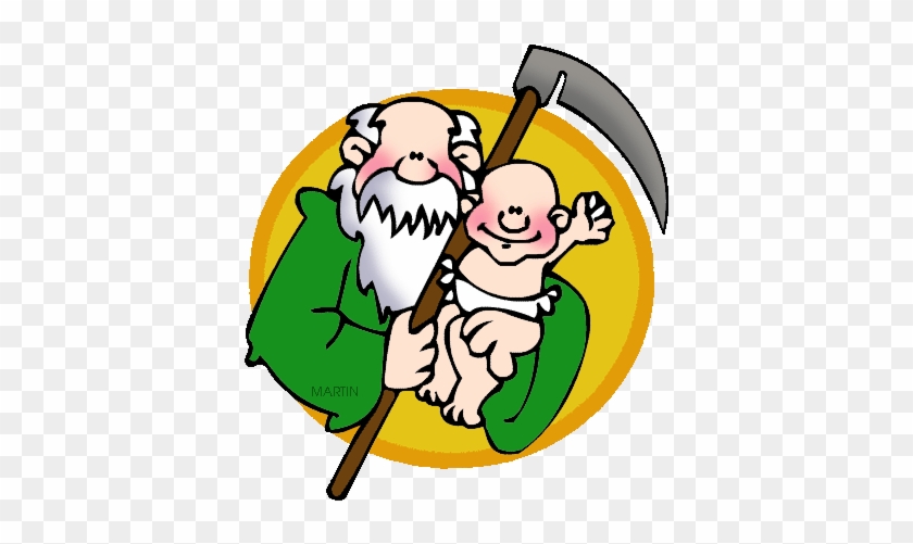 Phillip Martin, Father Time Clipart - Father Time Baby New Year #1008884