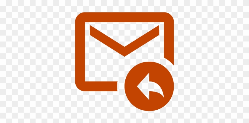 Orange Email Icon - Icon #1008914