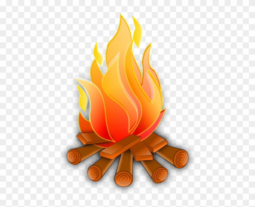 Free Png Campfire Vector Png Images Transparent - Fire Clipart #1008994