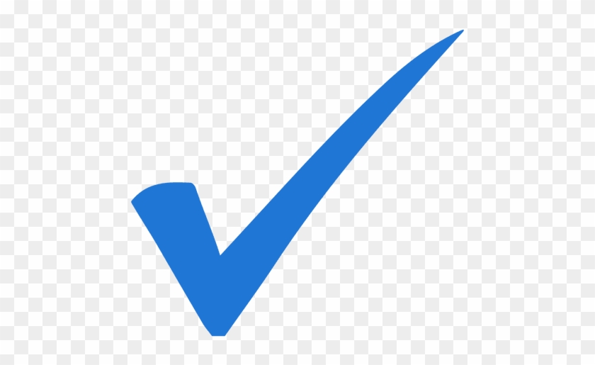 Related Transparent Png Or Svg - Blue Check Mark Vector #1009001