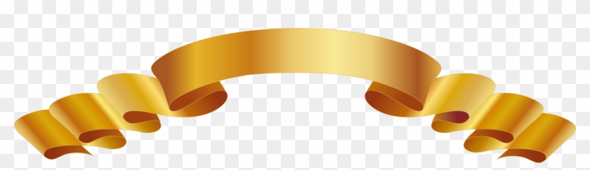 Euclidean Vector Download Ribbon - Ribbon Vector Gold Png #1009086