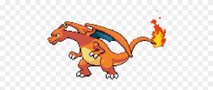 mega charizard x sprite gif