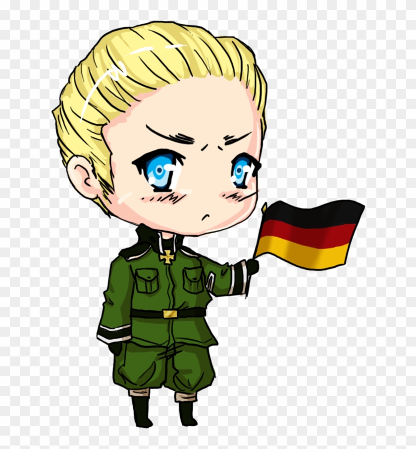 Germany Chibi Commish By Drowning-comic - Germany Chibi Png #1009351