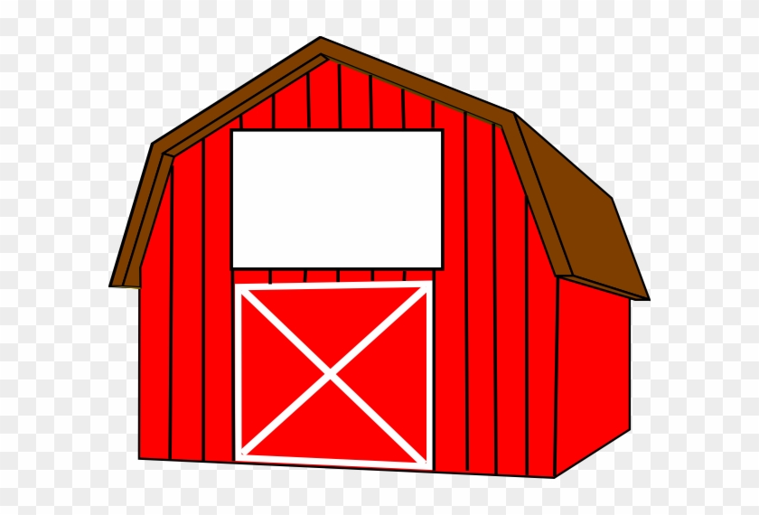 Red White Barn Clip Art At Clker Com Vector Clip Art - Clip Art #1009353