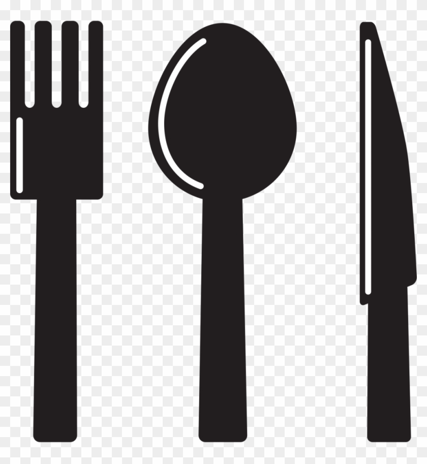 Clipart Kitchen Icon Knife Spoon Fork Clipart - Spoon & Fork Clip Art #1009419