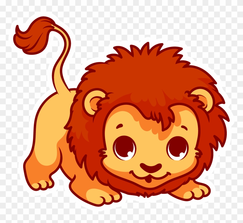 Lion Cartoon Clip Art - Cute Lion Png - Free Transparent PNG Clipart Images  Download