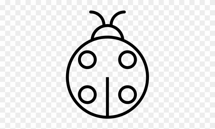 Ladybug Icon - Desenho De Joaninha Para Colorir #1009546