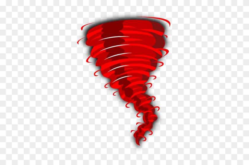Red Tornado Clipart #1009610