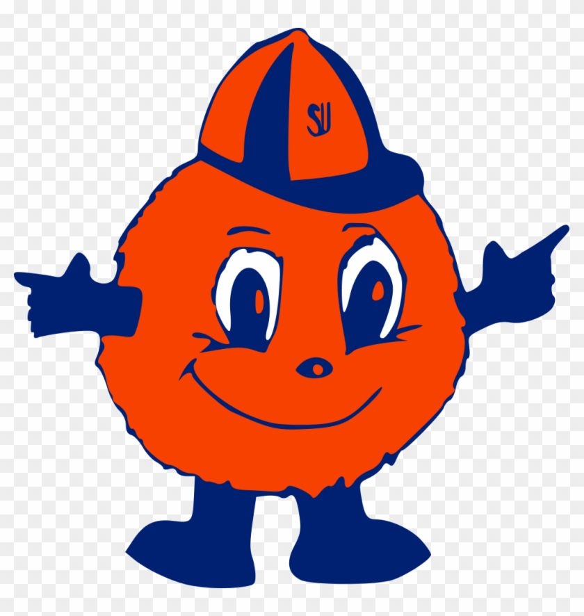 Orange Football Cliparts - Syracuse Otto The Orange #1009663