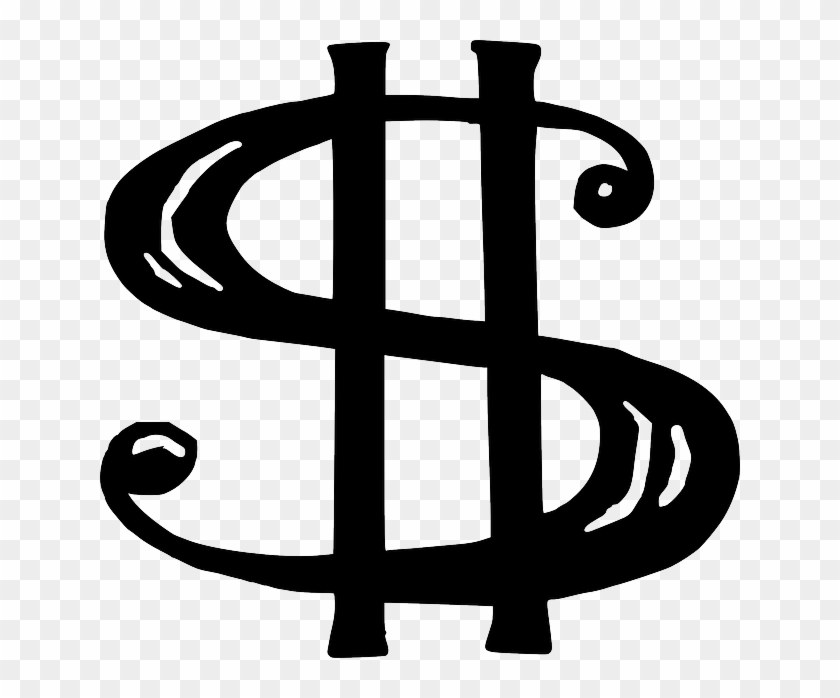 Payment Dollar, Money, Finance, Business, Currency, - Clip Art Money Sign #1009717