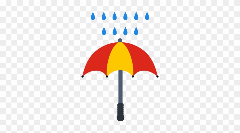 Umbrella, Rain, Protection, Raning, Weather Icon - Rain #1009732