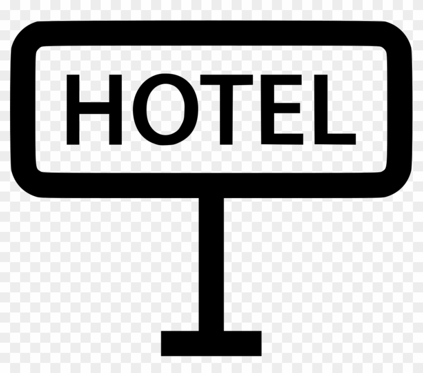 Hotel Sign Road In Flag Golf Sports Athletics Er Comments - Scalable Vector Graphics #1009743