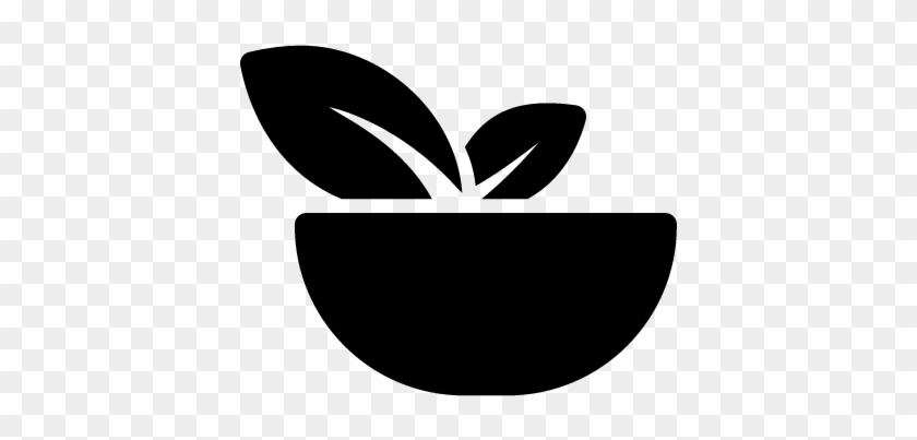 Bowl With Vegetables Vector - Vegan Icon Png #1009767