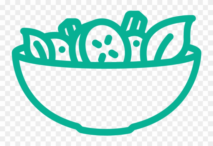 Green-salad - Salad Bowl Vector #1009770