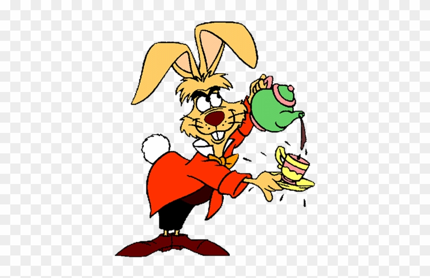 March Hare Alice In Wonderland Clipart - Alice In Wonderland March Hare #1009773