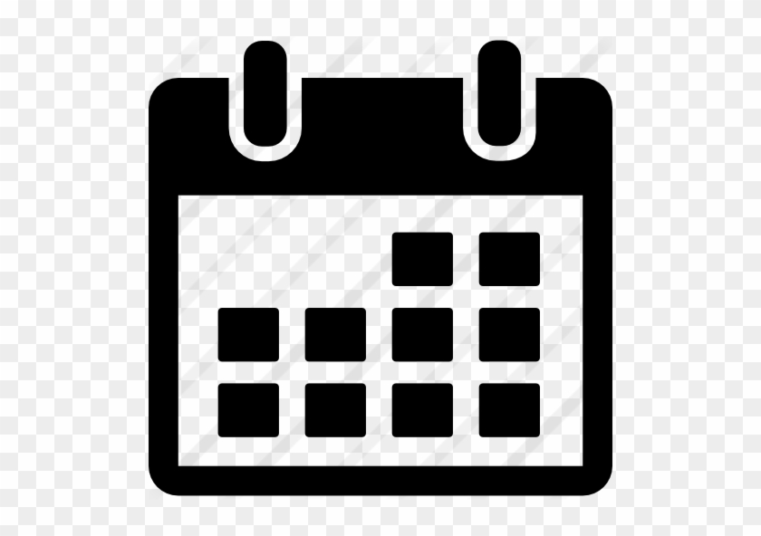 Calendar Icons Transparent - Calendar Icon Png Blue #1009821