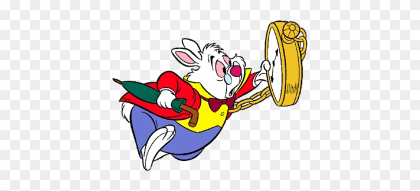 Alice In Wonderland White Rabbit Clipart #1009888