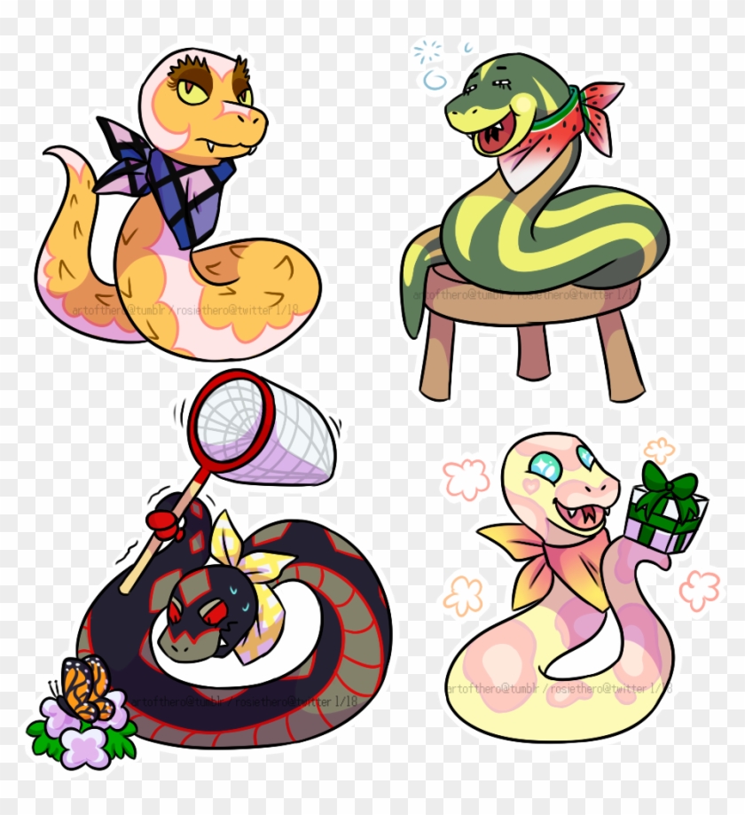 “i Rly Want Snake Villagers Pl S （ Ｉдｉ) 🐍 - Animal Crossing Snake Villager #1009907