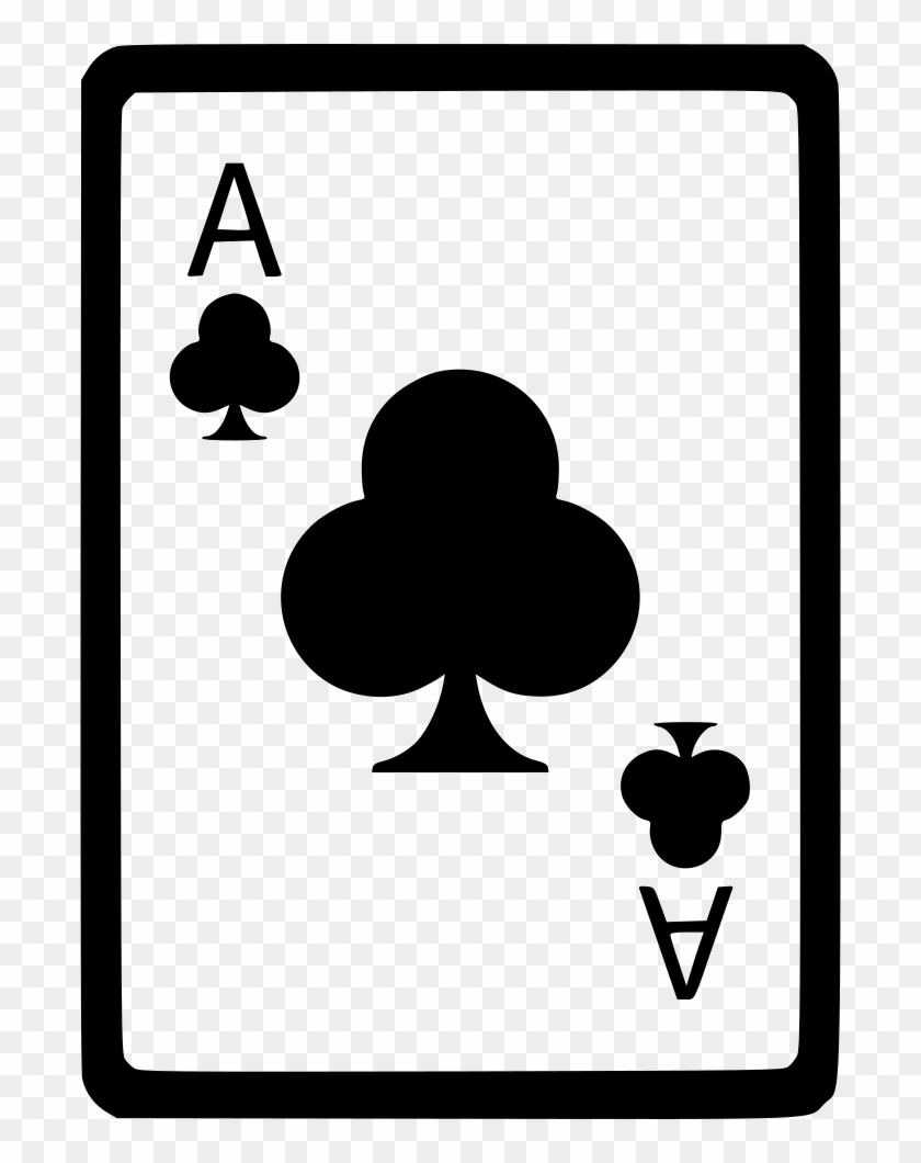 Ace Of Clubs Cards Poker Comments - Draw An Ace Of Spades #1010032