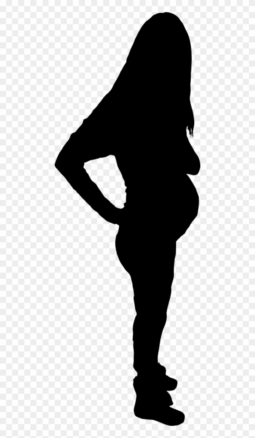 Free Png Pregnant Woman Silhouette Png Images Transparent - Portable Network Graphics #1010057