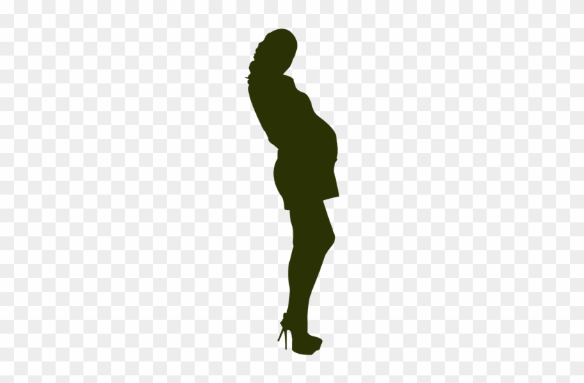 Fashion Pregnant Woman Silhouette - Woman #1010060