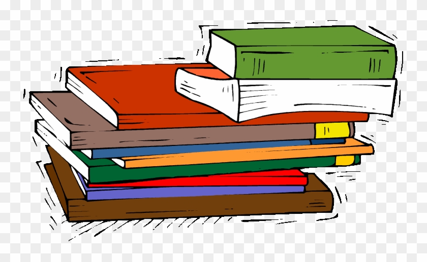 School Book Clip Art - High School Clipart Transparent #1010097
