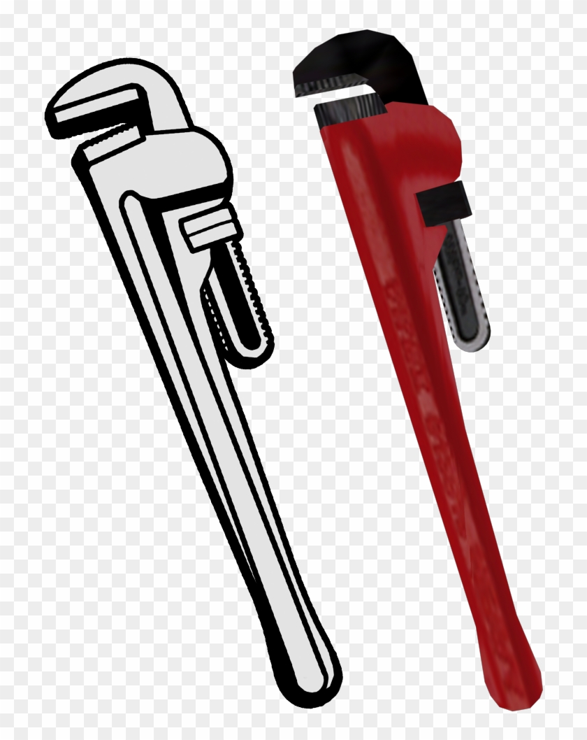 Pipe Wrench - Rar - Chave De Grifo Desenho #1010160
