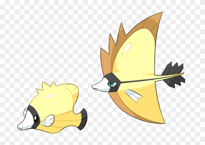 Butterfly Bow Fishes By Kyle-dove - Fake Fish Pokemon #1010238