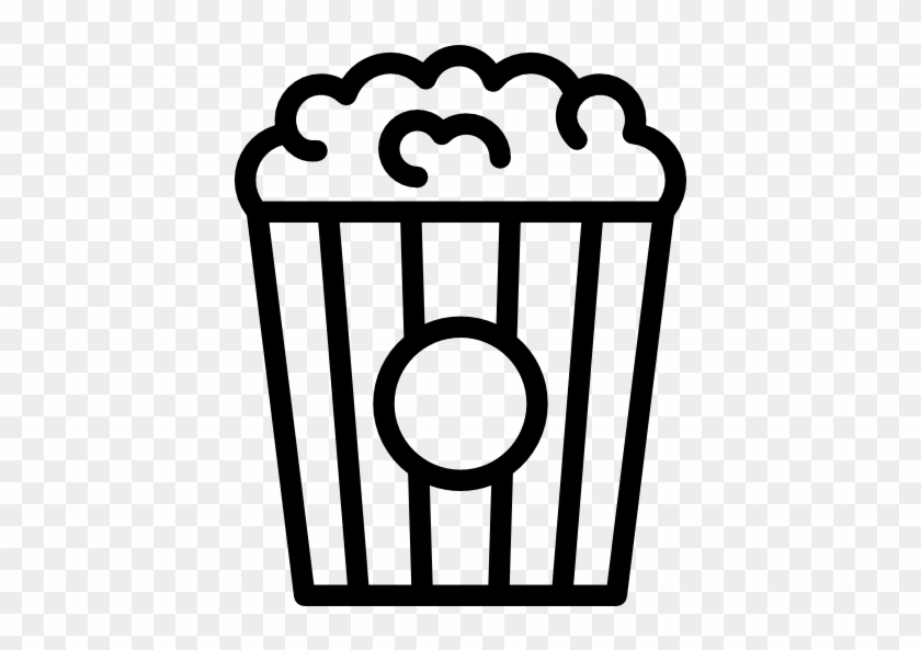 Popcorn Free Icon - Popcorn Icon #1010335